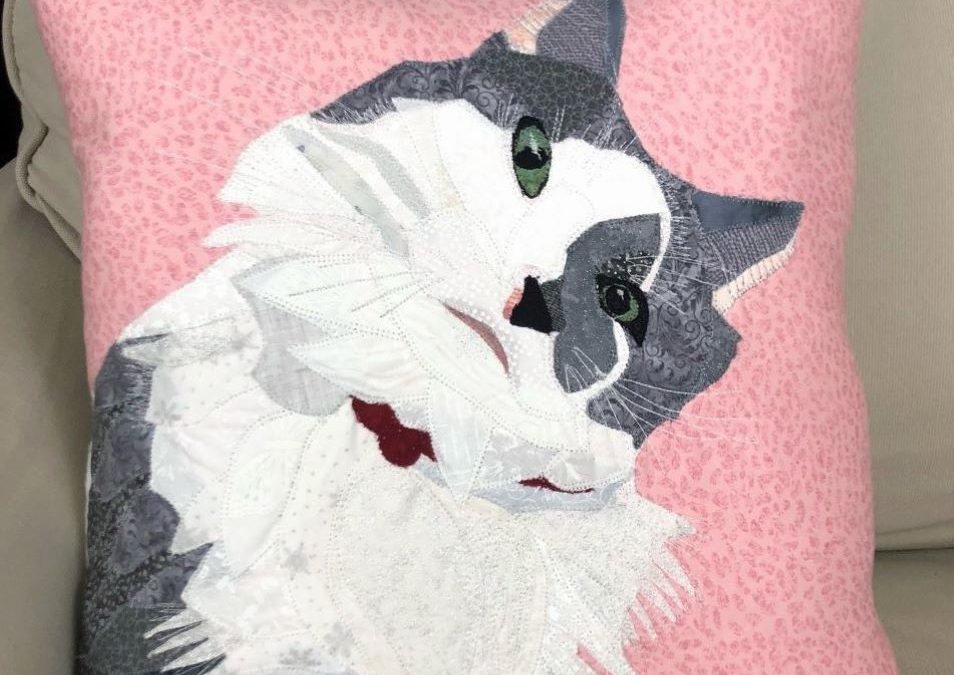 Fabric Pet Portraits: A Clowder of Cats