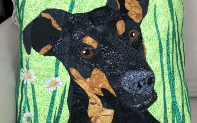 Fabric Pet Portraits: A Pack of Dogs